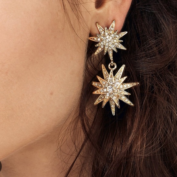 BaubleBar Jewelry - Baublebar Celestial Drop Clip On Earrings